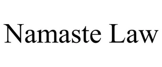 NAMASTE LAW Trademark Image