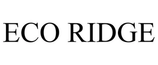 ECO RIDGE Trademark Image
