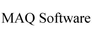 MAQ SOFTWARE Trademark Image