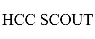HCC SCOUT Trademark Image