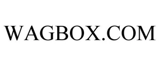 WAGBOX.COM Trademark Image