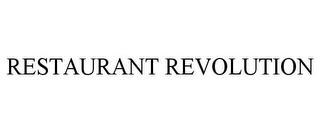 RESTAURANT REVOLUTION Trademark Image