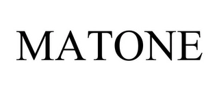 MATONE Trademark Image