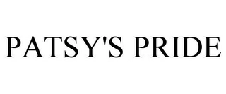 PATSY'S PRIDE Trademark Image