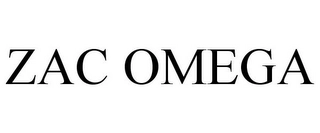 ZAC OMEGA Trademark Image