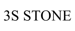 3S STONE Trademark Image