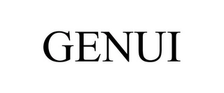 GENUI Trademark Image