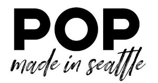 POP MADE IN SEATTLE Trademark Image