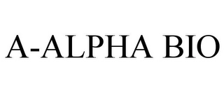 A-ALPHA BIO Trademark Image