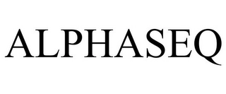 ALPHASEQ Trademark Image