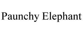 PAUNCHY ELEPHANT Trademark Image