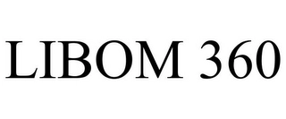 LIBOM 360 Trademark Image