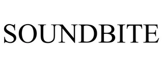 SOUNDBITE Trademark Image