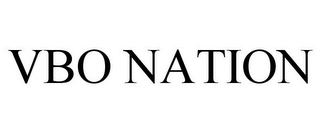 VBO NATION Trademark Image