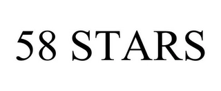 58 STARS Trademark Image