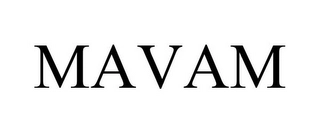 MAVAM Trademark Image