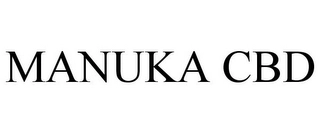 MANUKA CBD Trademark Image