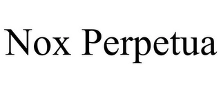 NOX PERPETUA Trademark Image