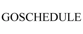 GOSCHEDULE Trademark Image
