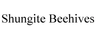 SHUNGITE BEEHIVES Trademark Image