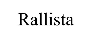 RALLISTA Trademark Image