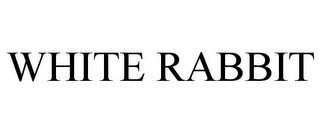 WHITE RABBIT Trademark Image