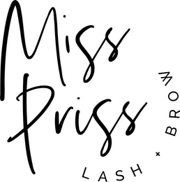 MISS PRISS LASH + BROW Trademark Image