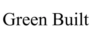 GREEN BUILT Trademark Image