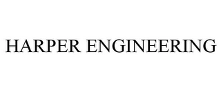 HARPER ENGINEERING Trademark Image
