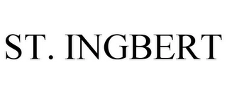 ST. INGBERT Trademark Image