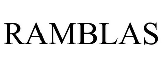RAMBLAS Trademark Image