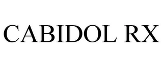 CABIDOL RX Trademark Image