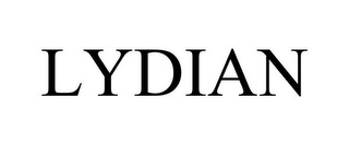 LYDIAN Trademark Image