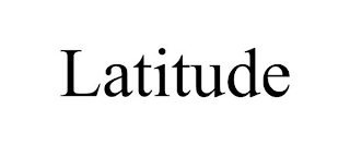 LATITUDE Trademark Image