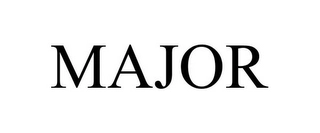 MAJOR Trademark Image
