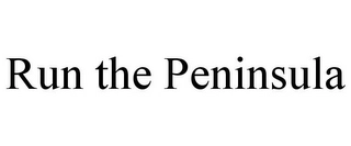 RUN THE PENINSULA Trademark Image