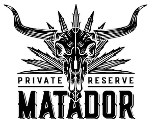MATADOR PRIVATE RESERVE Trademark Image