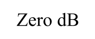 ZERO DB Trademark Image