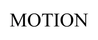 MOTION Trademark Image