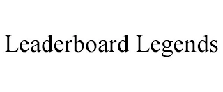 LEADERBOARD LEGENDS Trademark Image