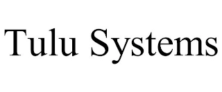 TULU SYSTEMS Trademark Image