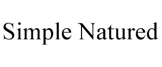 SIMPLE NATURED Trademark Image