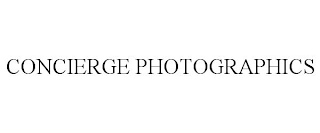 CONCIERGE PHOTOGRAPHICS Trademark Image