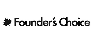 FOUNDER'S CHOICE Trademark Image