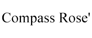 COMPASS ROSE' Trademark Image