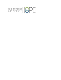 THE CENTER A PLACE OF HOPE Trademark Image