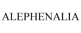 ALEPHENALIA Trademark Image