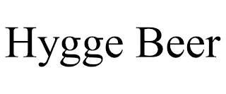 HYGGE BEER Trademark Image