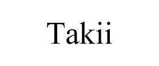 TAKII Trademark Image