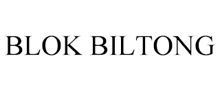 BLOK BILTONG Trademark Image